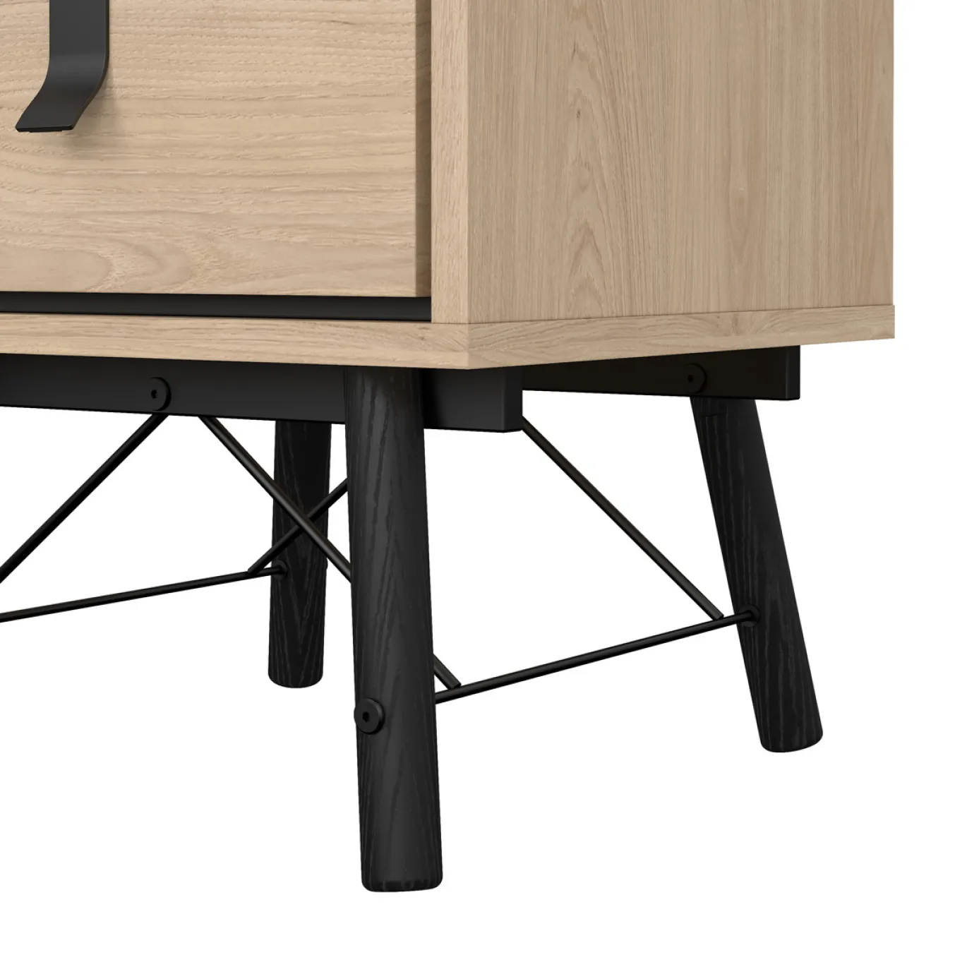 Nachtkastje Ry Jackson Hickory 43cm - Giga Living