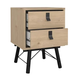 Nachtkastje Ry Jackson Hickory 43cm - Giga Living