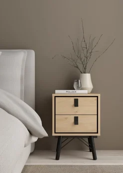Nachtkastje Ry Jackson Hickory 43cm - Giga Living