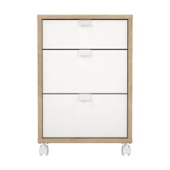Nachtkastje Sign Wit Jackson Hickory - Giga Living