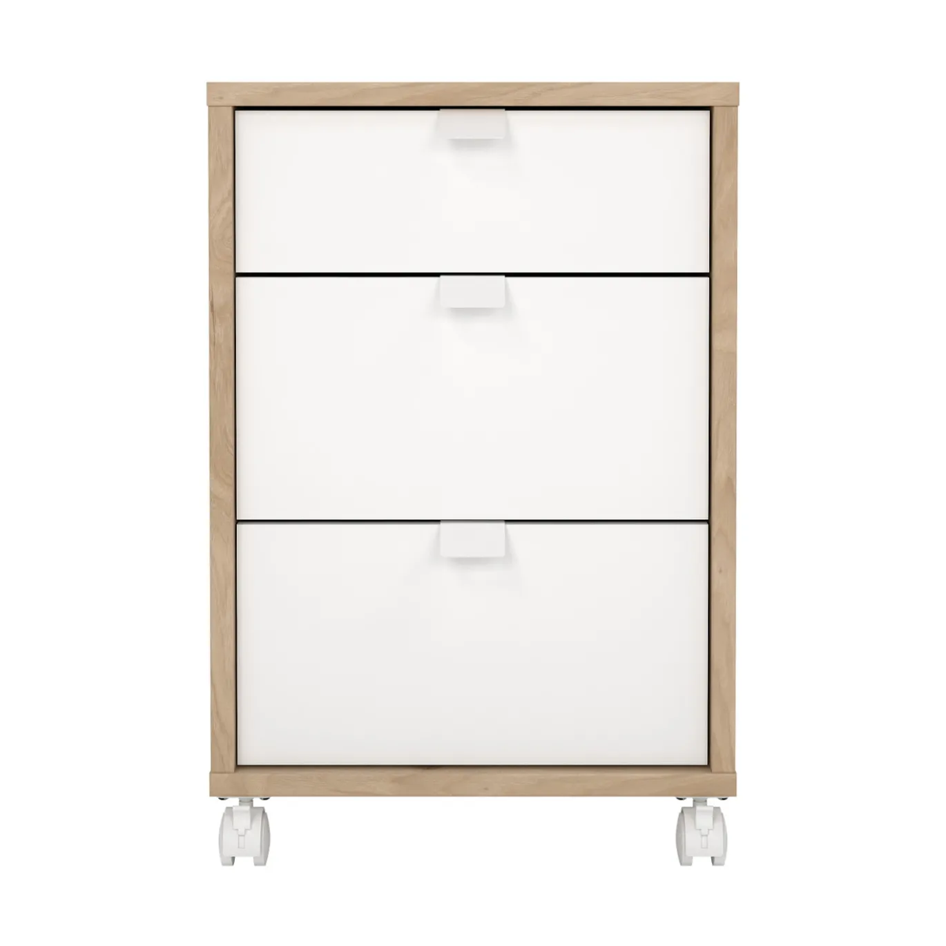 Nachtkastje Sign Wit Jackson Hickory - Giga Living