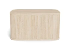 Nachtkastje Sterling Eiken Wit 46cm - Giga Living