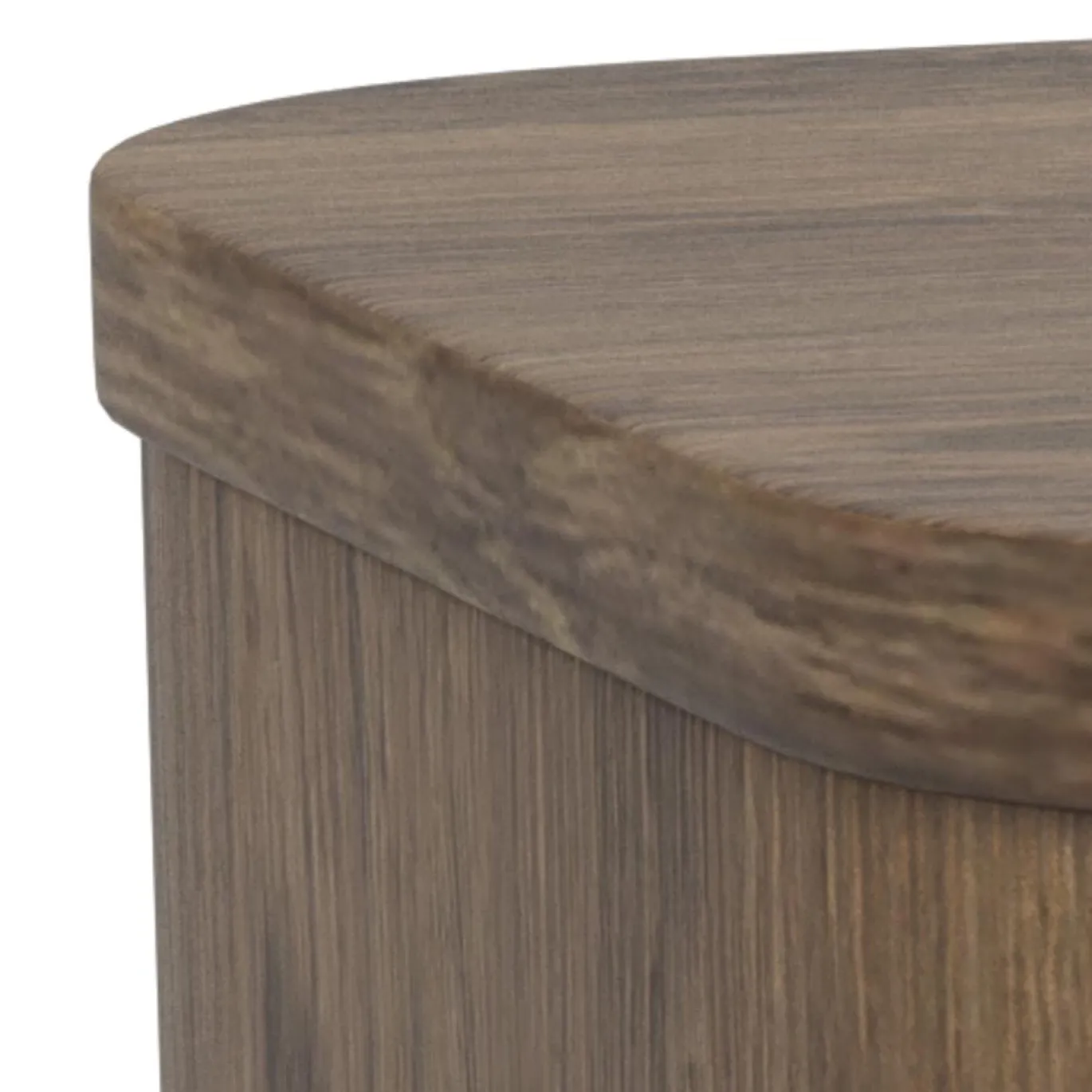Nachtkastje Sterling Gerookt Eiken 46cm - Giga Living