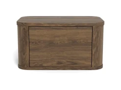 Nachtkastje Sterling Gerookt Eiken 46cm - Giga Living
