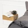 Nachtkastje Tavon Eiken 37x13cm - Giga Living