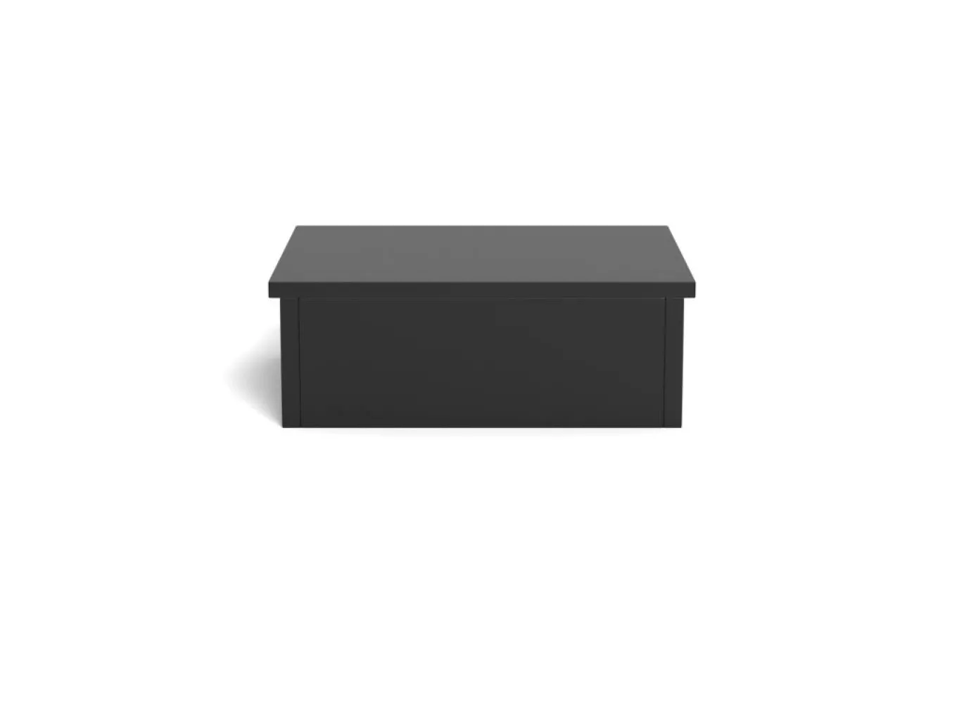 Nachtkastje Tavon Zwart 37x13cm - Giga Living