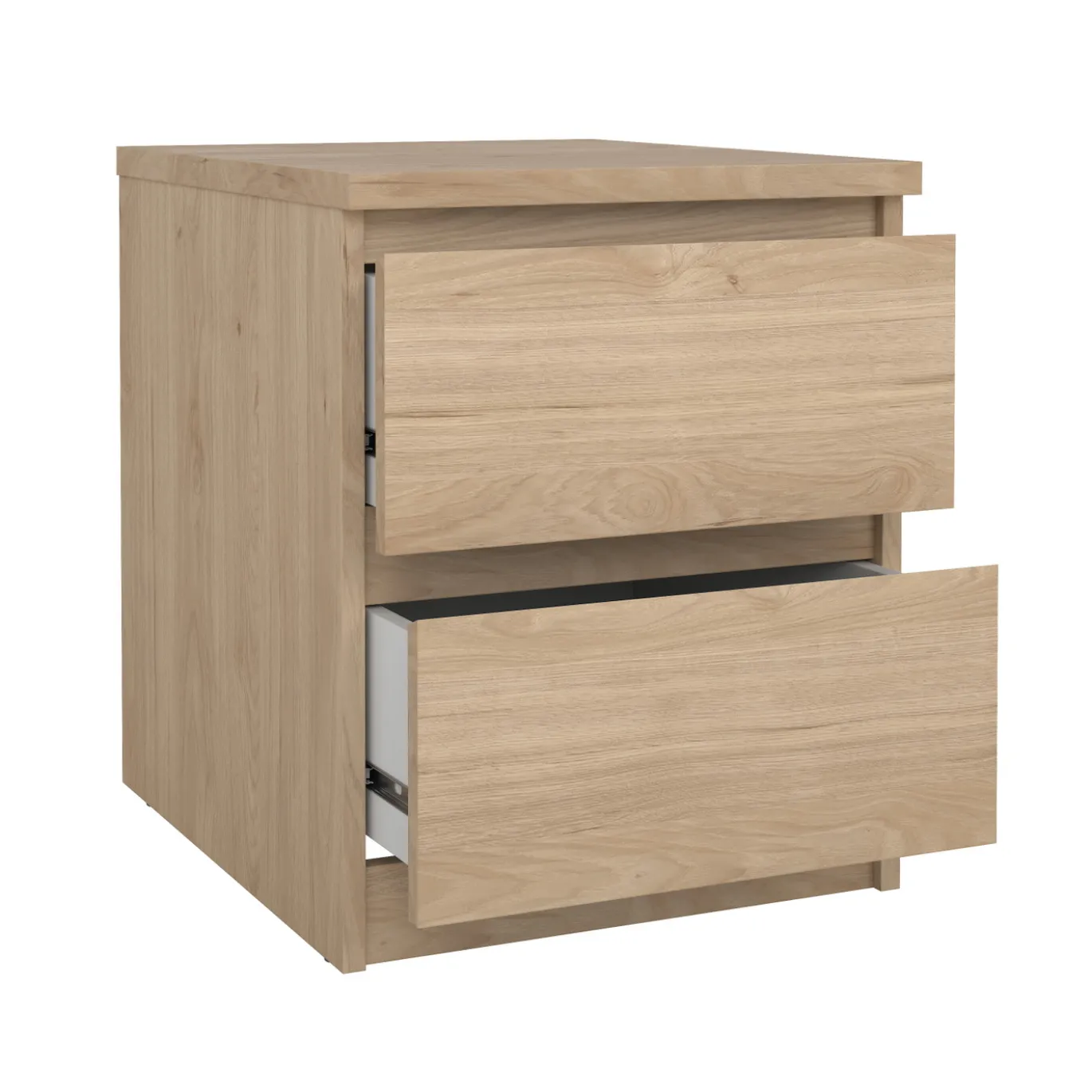 Nachtkastje Ylva 2 lades Hickory - Giga Living