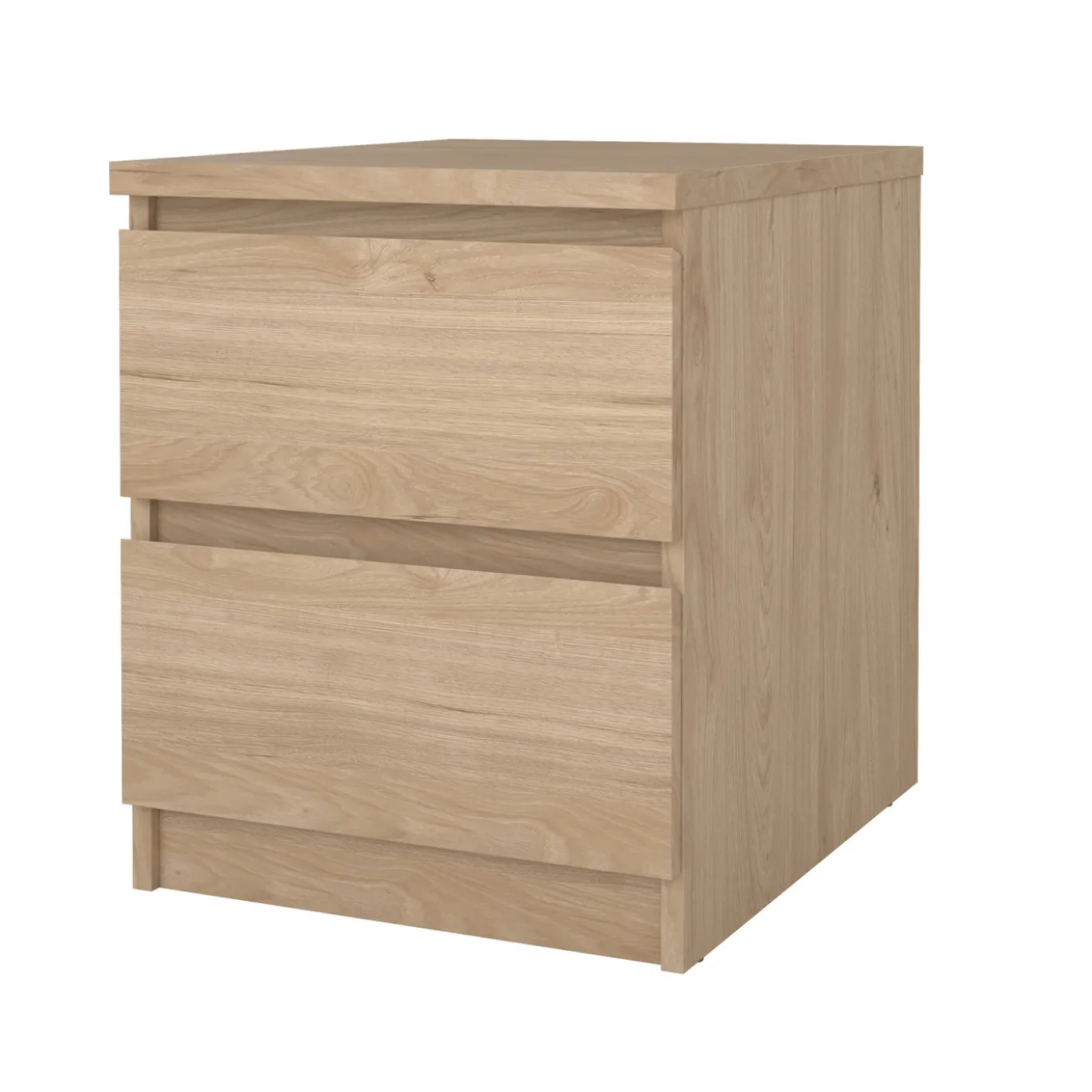 Nachtkastje Ylva 2 lades Hickory - Giga Living