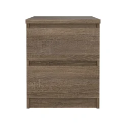 Nachtkastje Ylva 2 lades Truffle - Giga Living