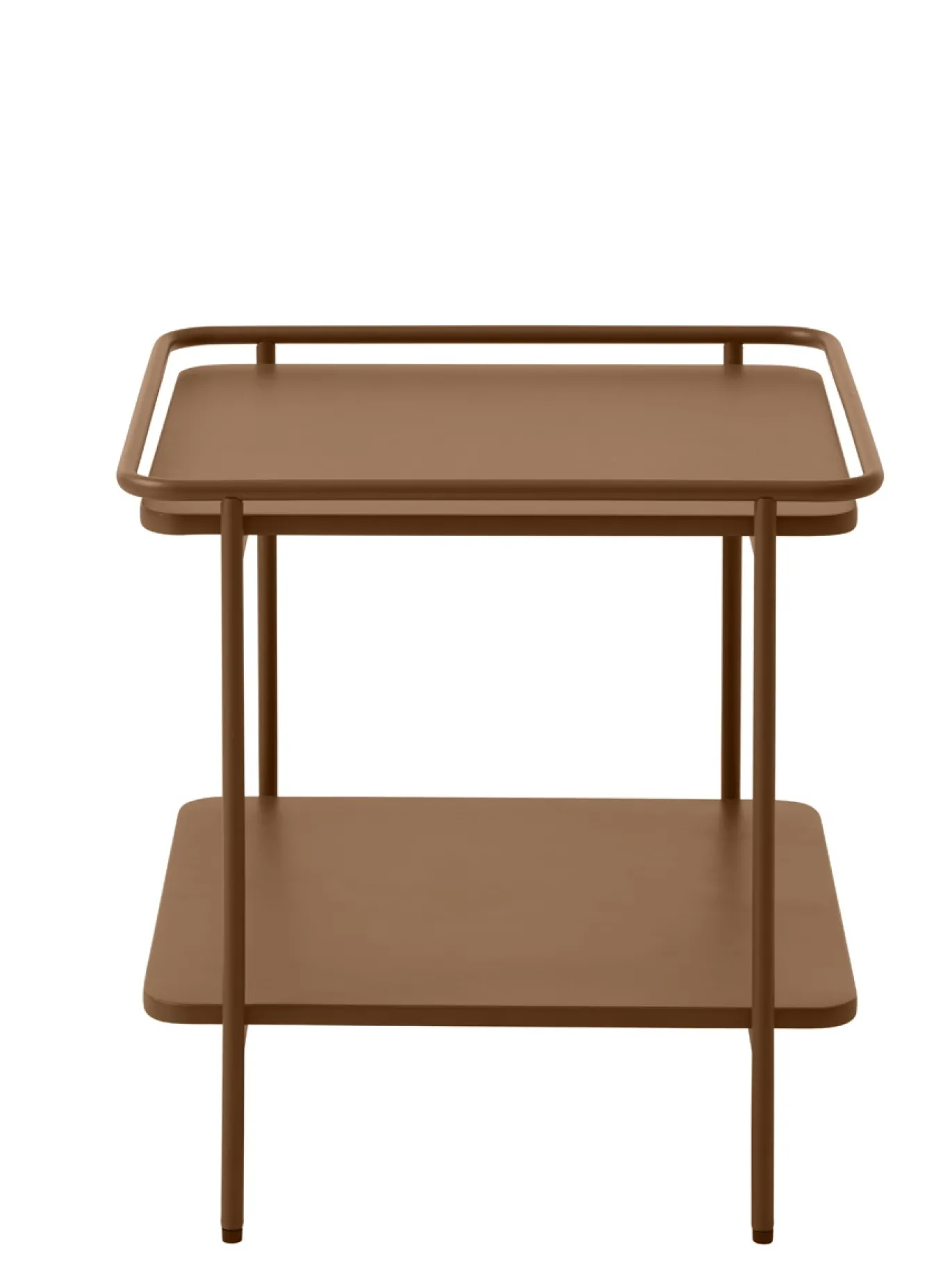Nachtkastje Yuba Terracotta 45x45xcm - Giga Living