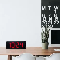 NeXtime Tafel/Wandklok Digital Rood LED