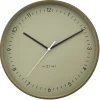 NeXtime Wandklok Berlin Khaki Ø40cm