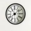 NeXtime Wandklok Cleopatra Mirror Zwart Ø56cm