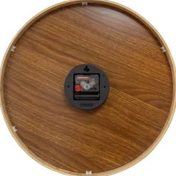 NeXtime Wandklok Concord Hout/Groen Ø40cm