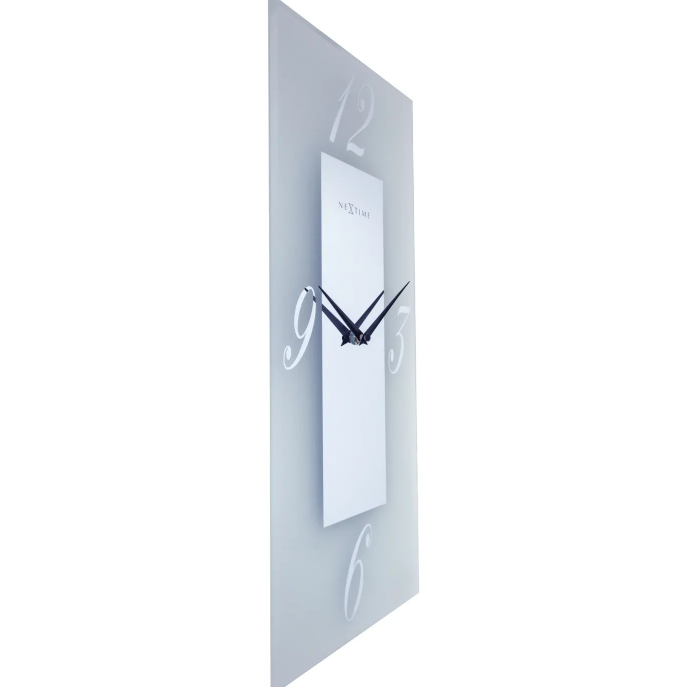 NeXtime Wandklok Dali Mat Glas 20x50cm