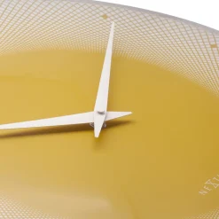 NeXtime Wandklok Deep Geel Ø50cm