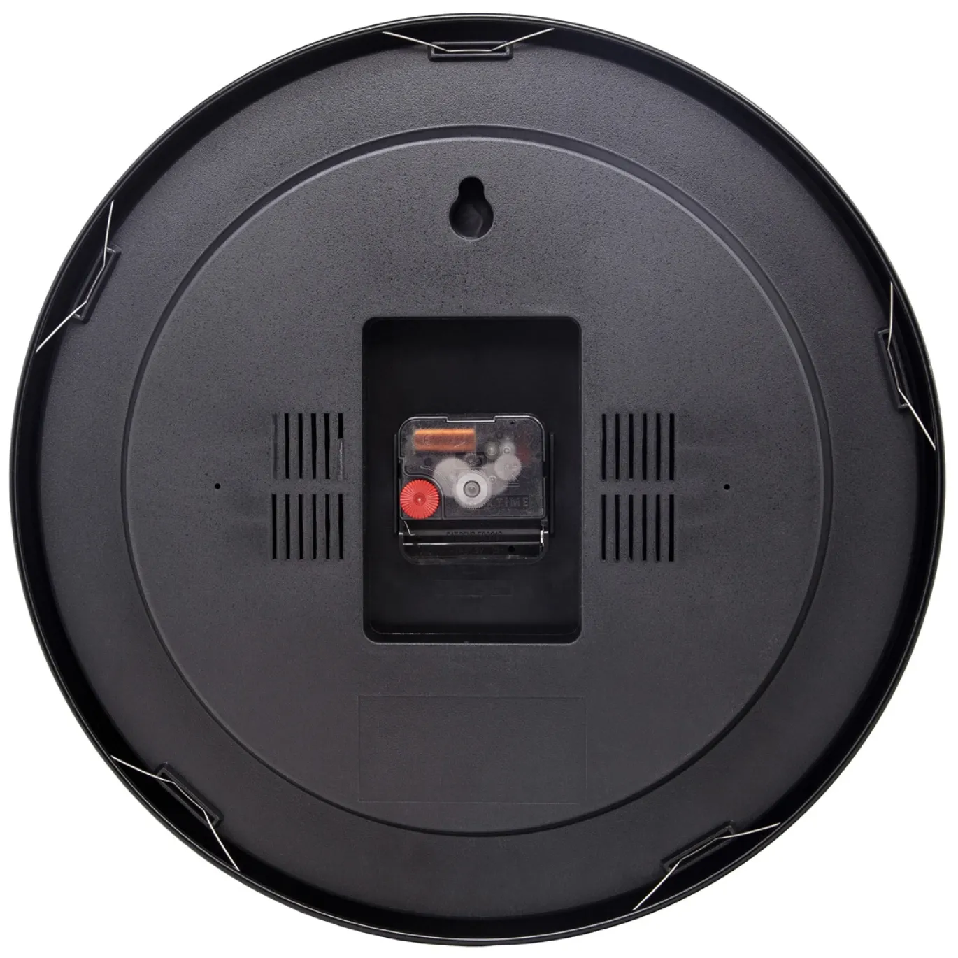 NeXtime Wandklok Station All Black Ø35cm