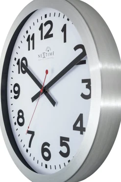 NeXtime Wandklok Station Radio Controlled Numbers Wit Ø35cm