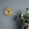 NeXtime Wandklok Sunny Metaal Goud Ø40cm