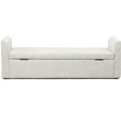 Opbergbank Calvin Beige 150cm - Giga Meubel