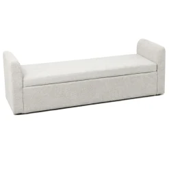 Opbergbank Calvin Beige 150cm - Giga Meubel