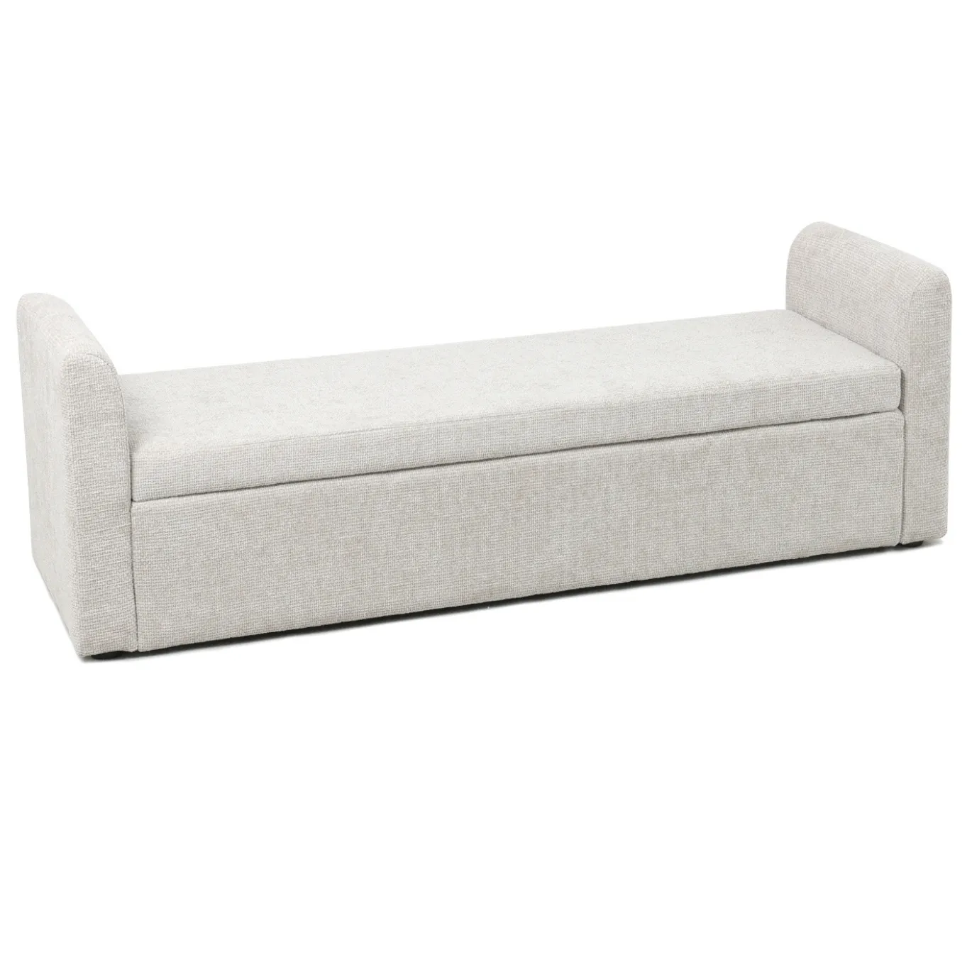Opbergbank Calvin Beige 150cm - Giga Meubel