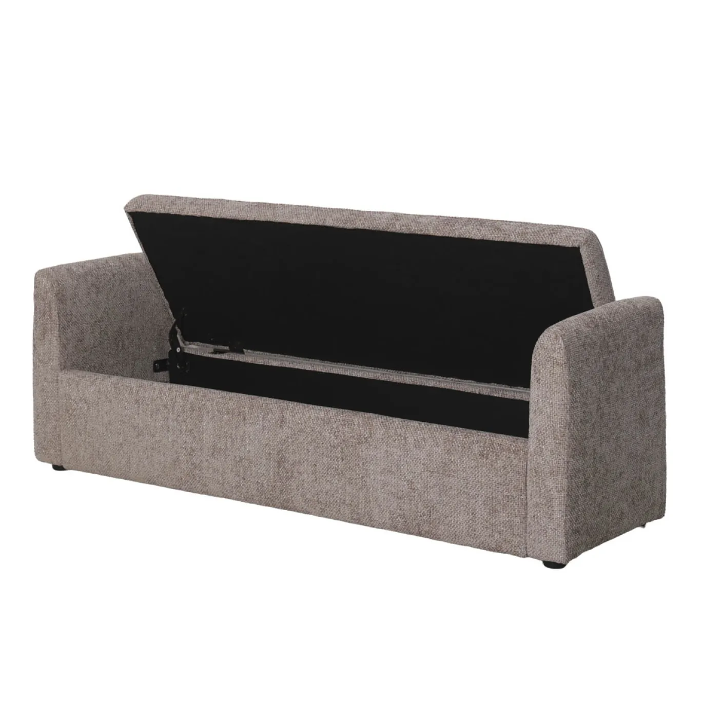 Opbergbank Calvin Taupe 150cm - Giga Meubel