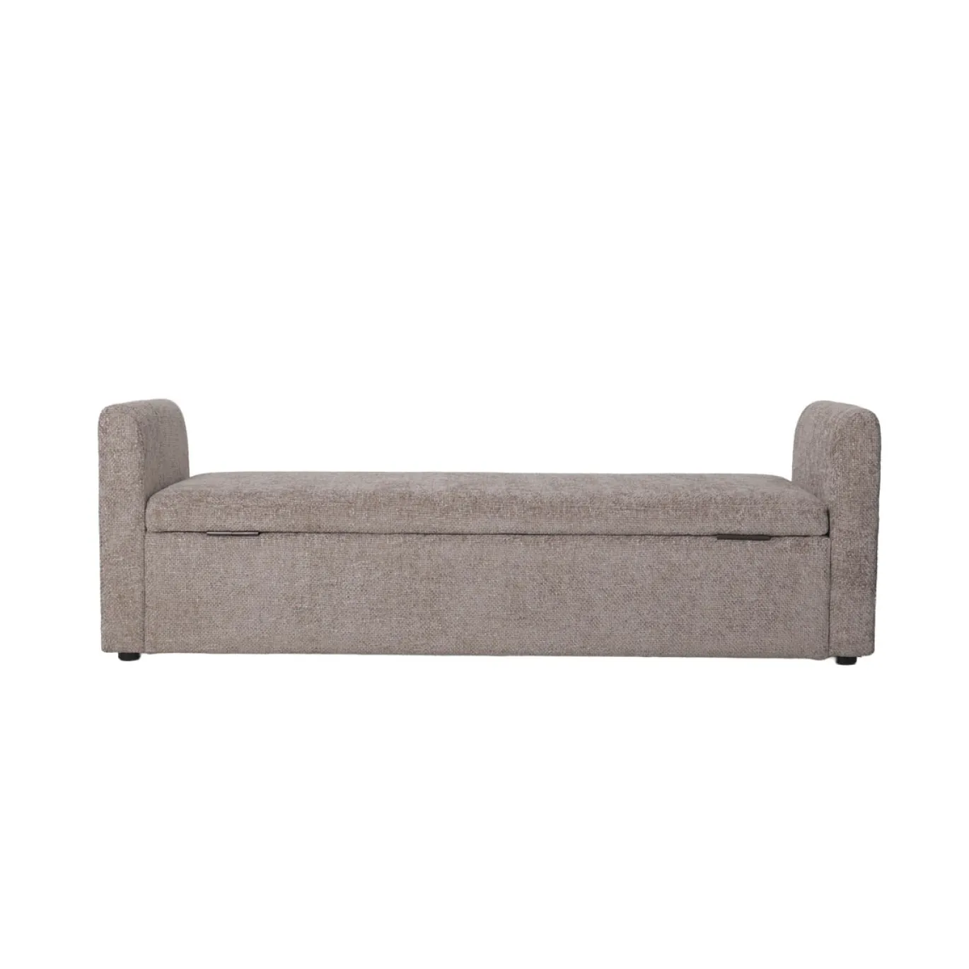 Opbergbank Calvin Taupe 150cm - Giga Meubel