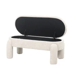 Opbergbank Juul Beige 115cm - Giga Meubel