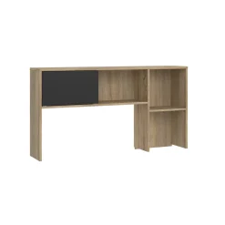 Opzetkast Function Plus met 1 Schuifdeur Eikenlook/Zwart - Giga Living