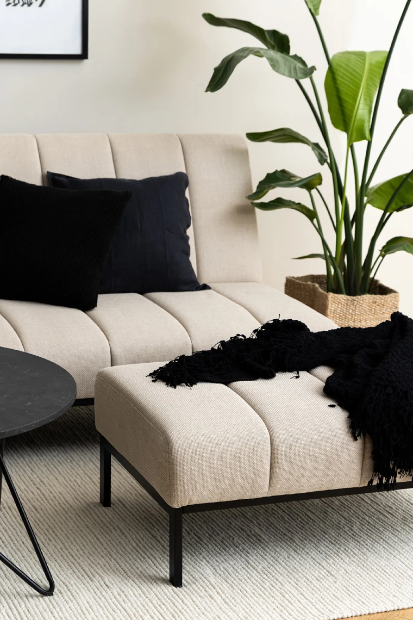 Ottoman Bisento Beige - Giga Living