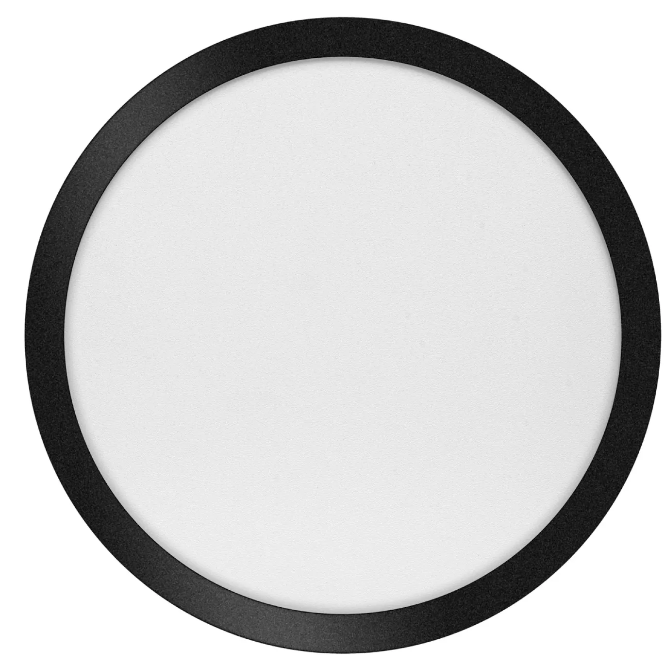 Plafondlamp Anne Round LED Zwart Ø40cm - Giga Meubel