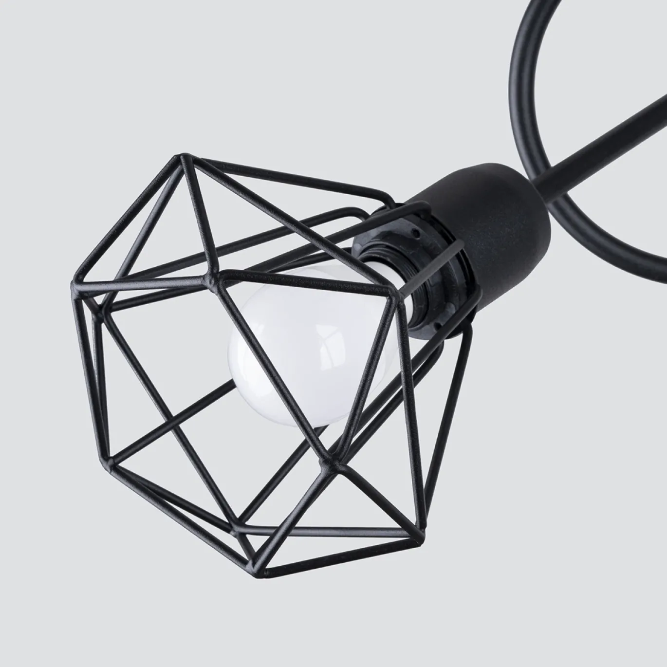 Plafondlamp Artemis 3-Lichts Zwart - Giga Meubel