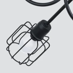 Plafondlamp Beluci 3-Lichts Zwart - Giga Meubel