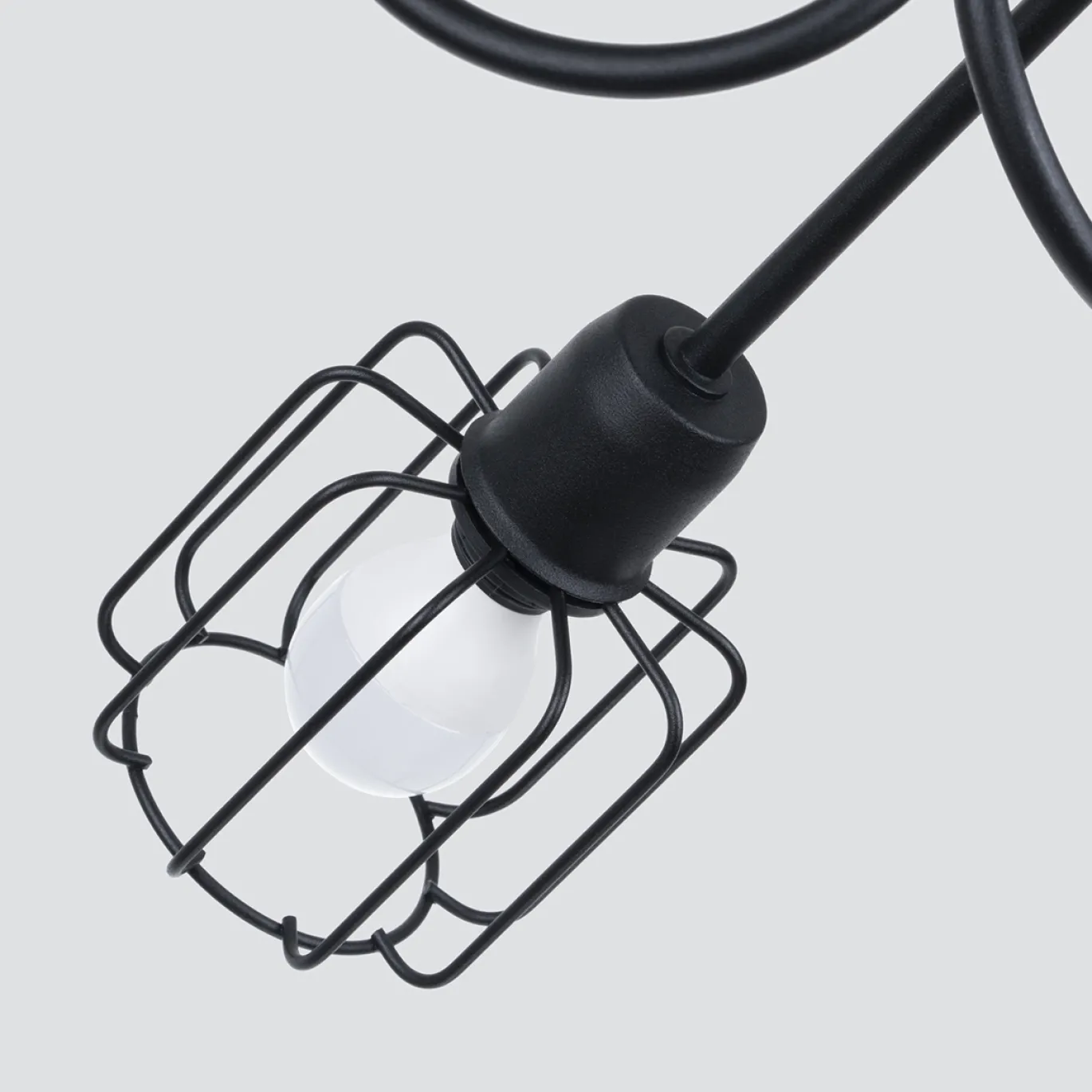Plafondlamp Beluci 3-Lichts Zwart - Giga Meubel