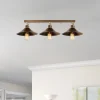Plafondlamp Berceste Short Koper 3-Lichts