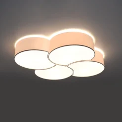 Plafondlamp Circle 4 Wit - Giga Meubel