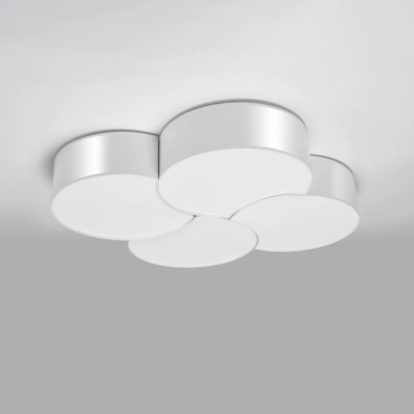 Plafondlamp Circle 4 Wit - Giga Meubel