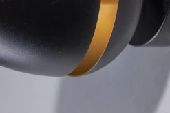 Plafondlamp Claire Zwart/Messing Ø15cm - Giga Meubel