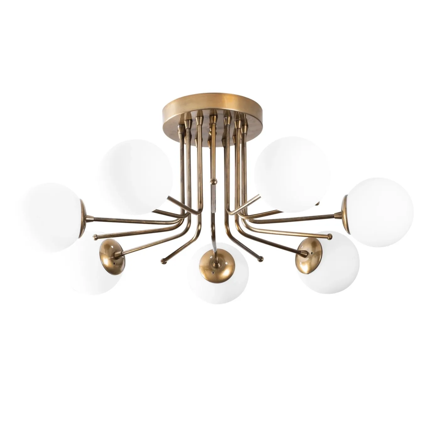 Plafondlamp Daisy Goud 7-Lichts