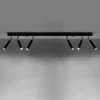 Plafondlamp Eyetech 6-Lichts Zwart - Giga Meubel