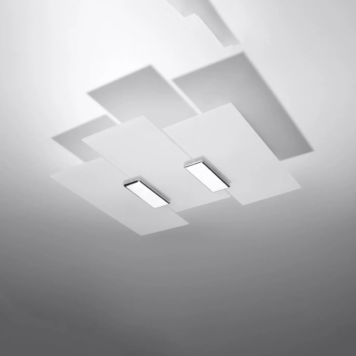 Plafondlamp Fabiano Chrome - Giga Meubel