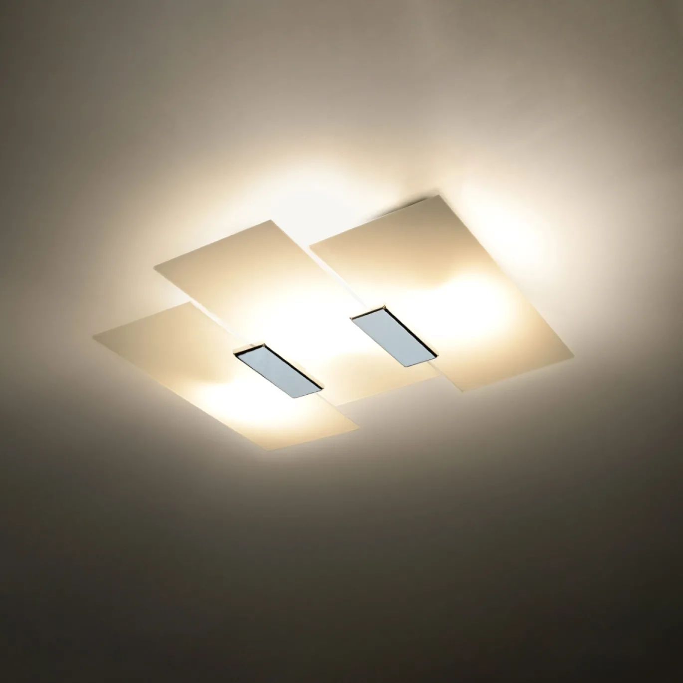 Plafondlamp Fabiano Chrome - Giga Meubel