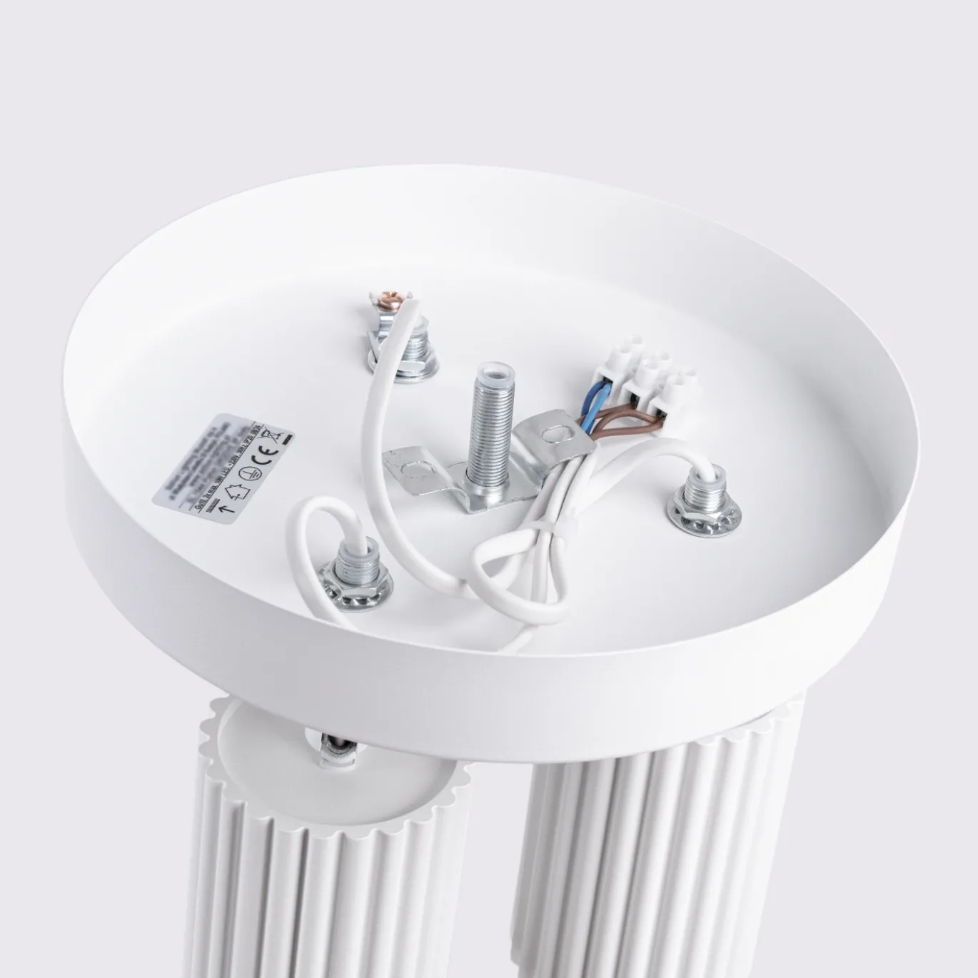 Plafondlamp Karbon Cluster 3-Lichts Wit - Giga Meubel