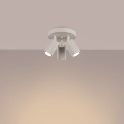 Plafondlamp Karbon Cluster 3-Lichts Beige - Giga Meubel