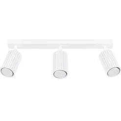 Plafondlamp Karbon Line 3-Lichts Wit - Giga Meubel