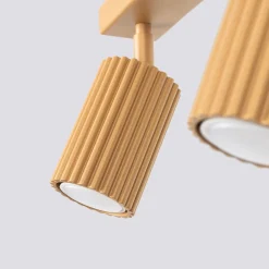 Plafondlamp Karbon Line 3-Lichts Goud - Giga Meubel