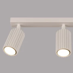 Plafondlamp Karbon Line 3-Lichts Beige - Giga Meubel