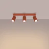Plafondlamp Karbon Line 3-Lichts Oker - Giga Meubel