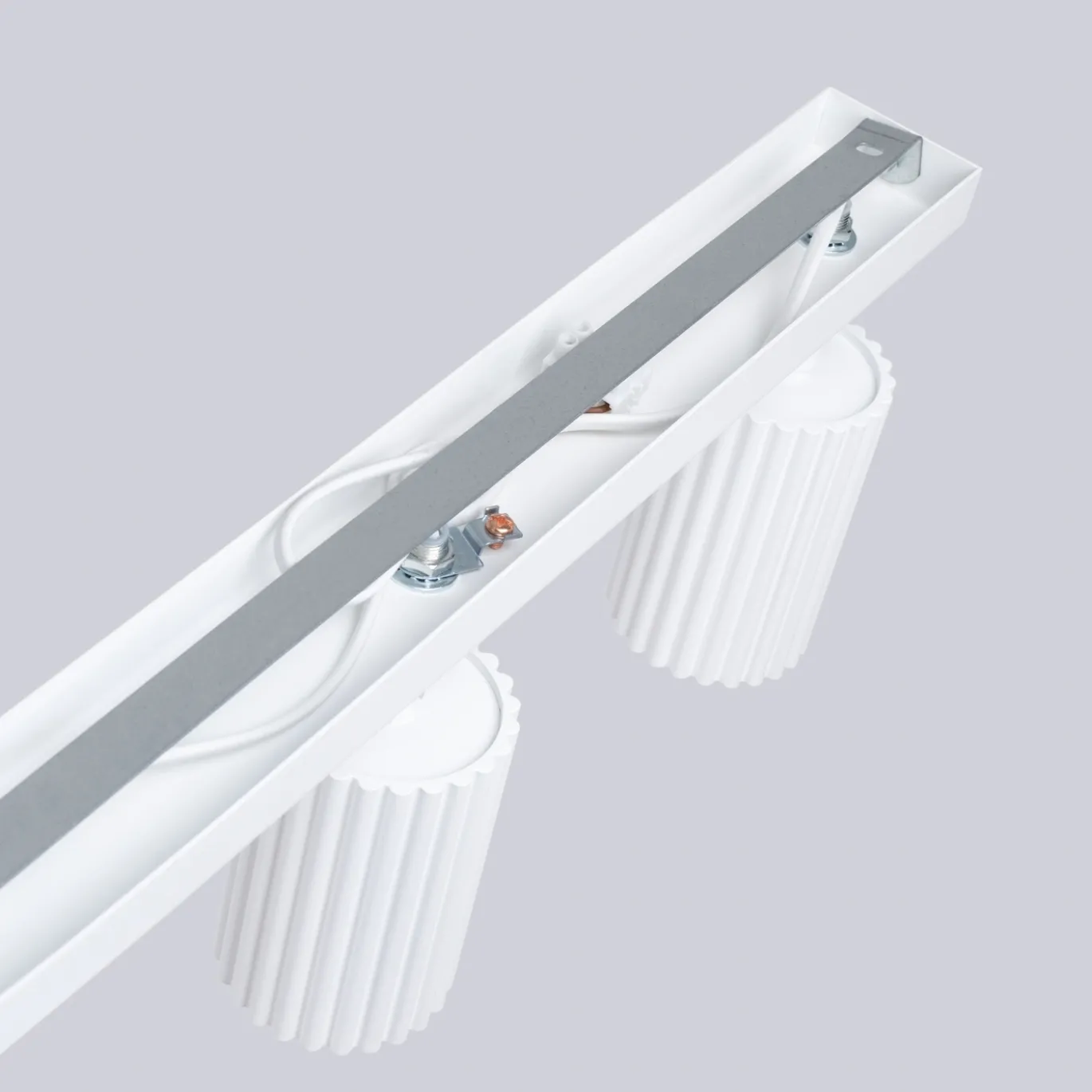Plafondlamp Karbon Line 6-Lichts Wit - Giga Meubel